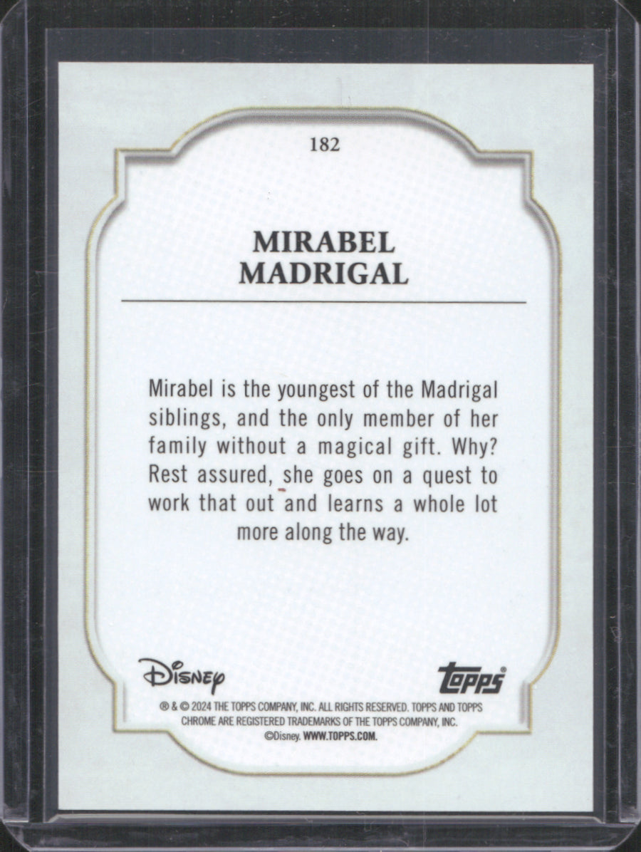 2024 Topps Chrome Disney Mirabel Madrigal 02/25 #182
