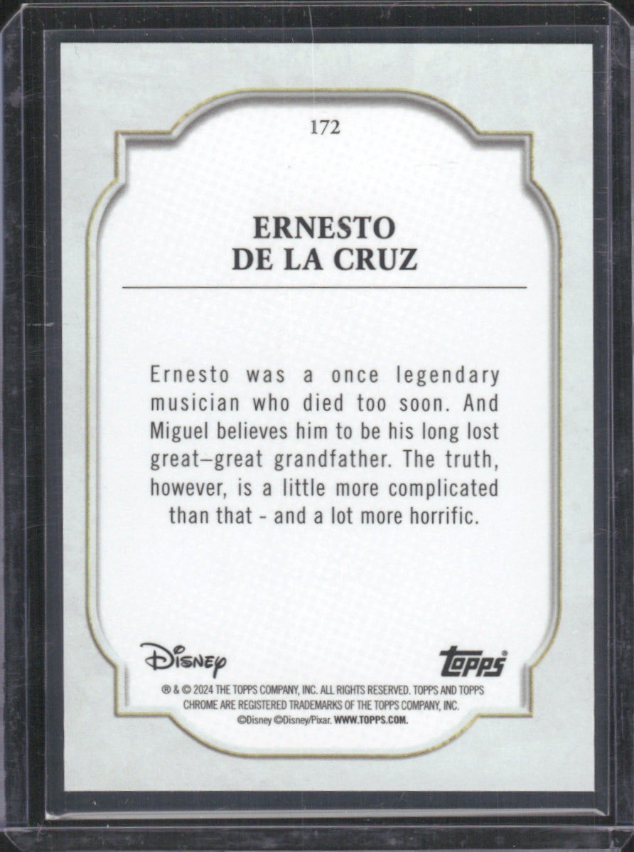 2024 Topps Chrome Pixar Ernesto De La Cruz #172