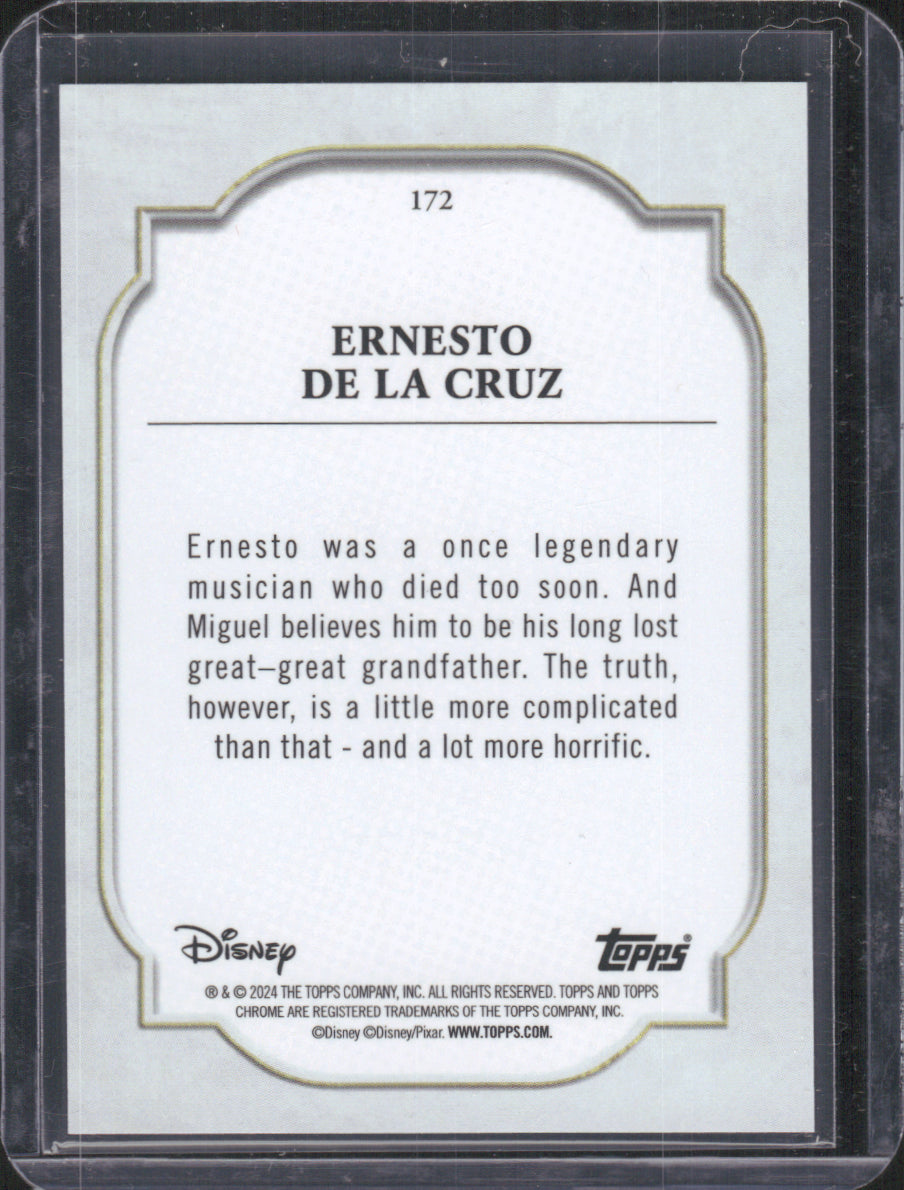 2024 Topps Chrome Pixar Ernesto De La Cruz #172