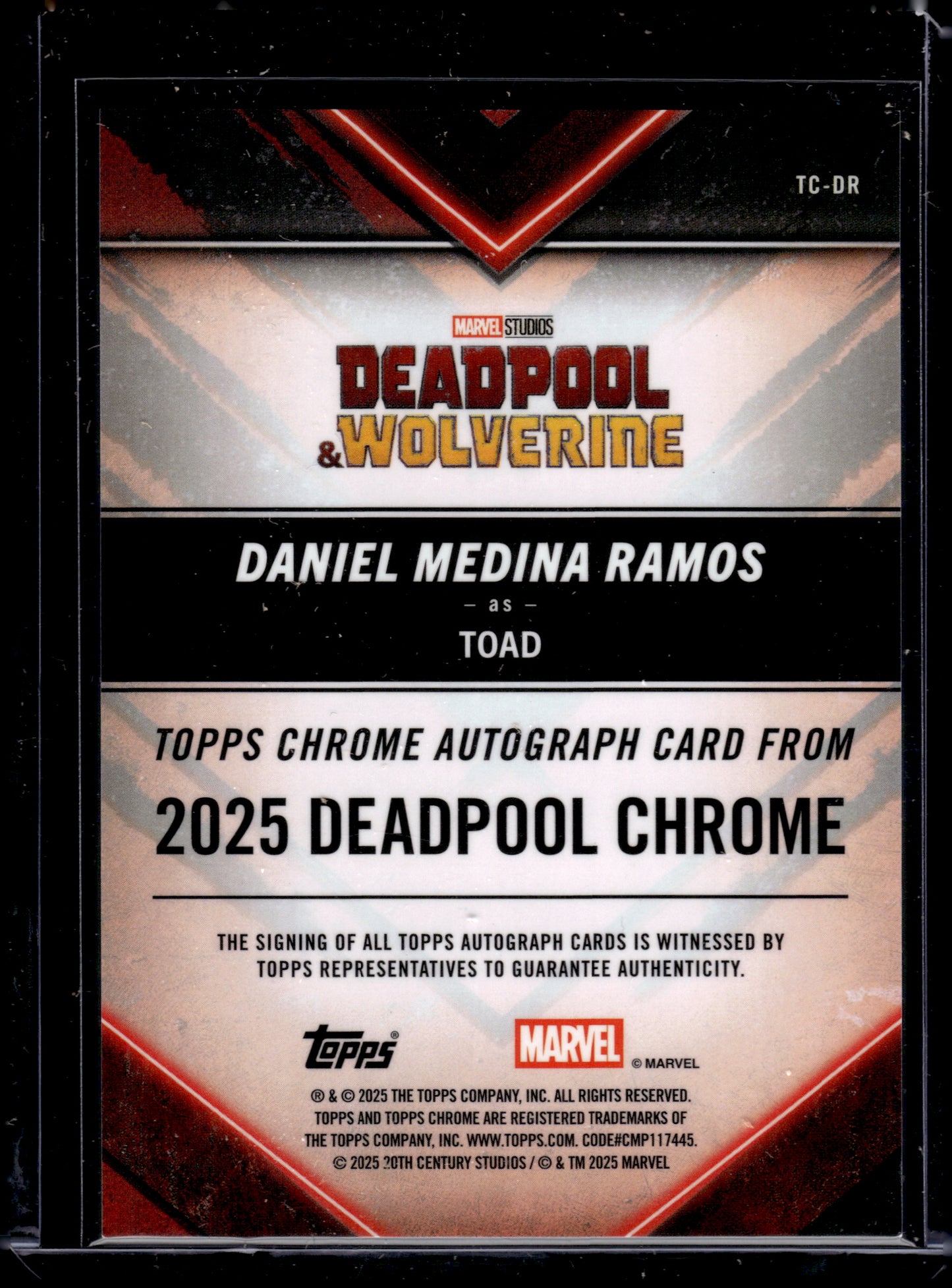 HL-P04 Topps Chrome Deadpool & Wolverine Daniel Medina Ramos #TC-DR