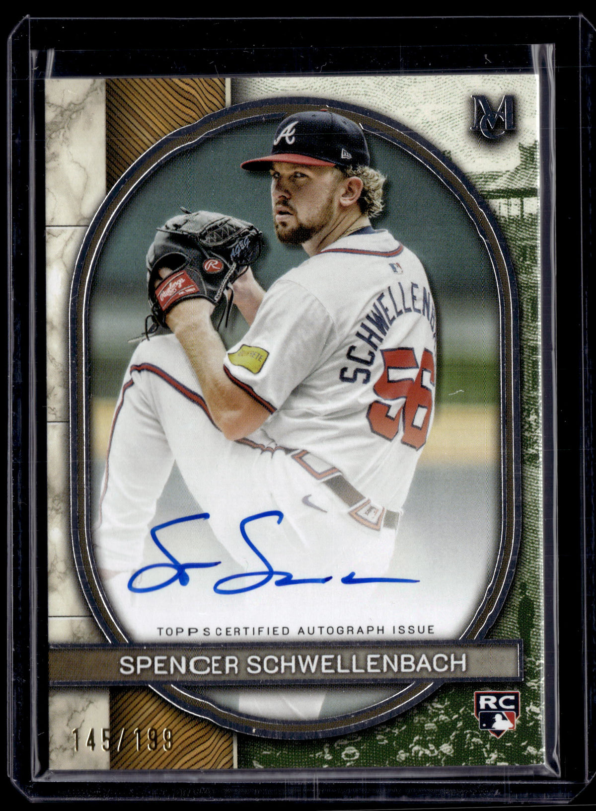 HL-P01 2025 Topps Museum Spencer Schwellenbach #AA-SS /199 Archival Autograph RC