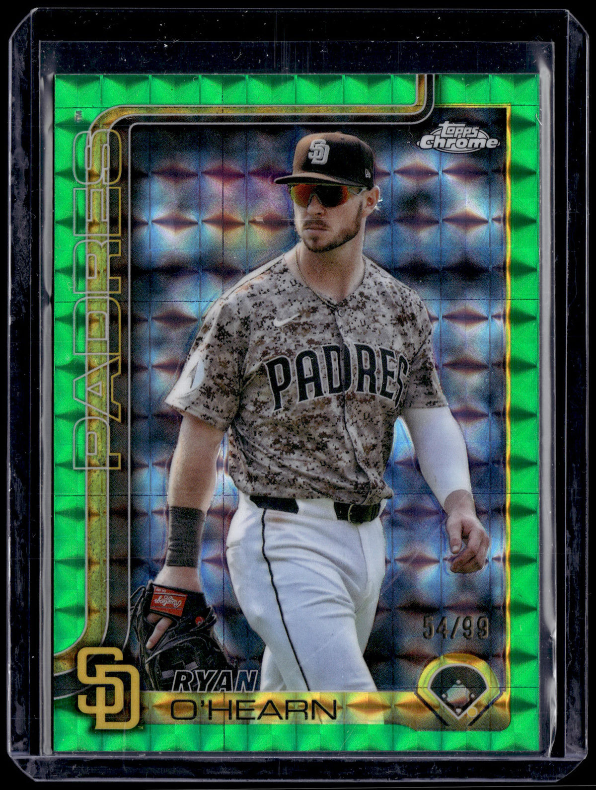 HL-P01 2025 Topps Chrome Ryan O'Hearn #USC71 Green Geometric /99