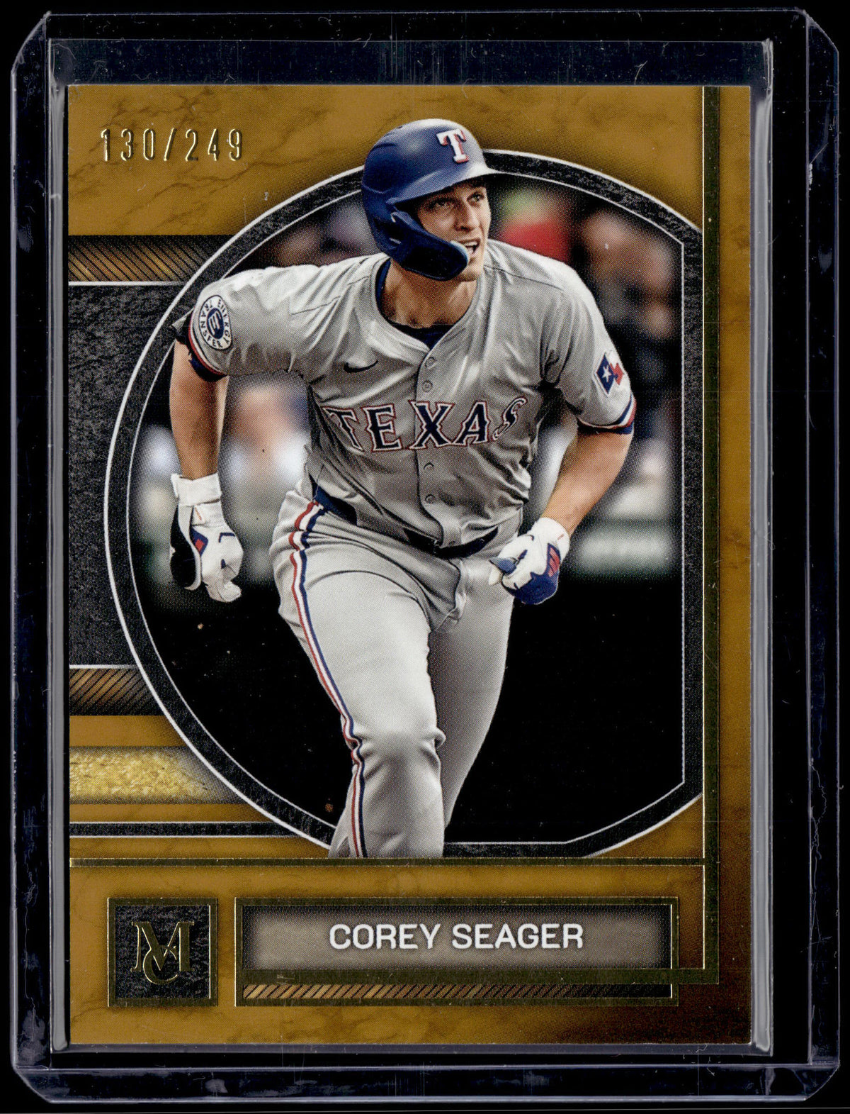 HL-P01 2025 Topps Museum Collection Corey Seager #74 Copper /249