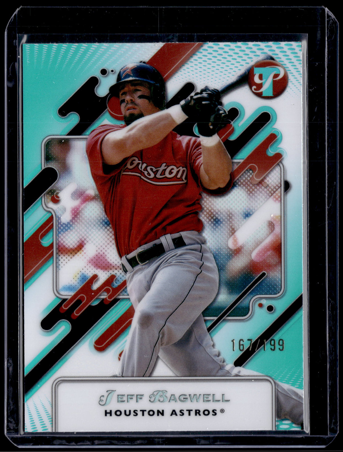 HL-P01 2025 Topps Pristine Jeff Bagwell #148 Aqua /199