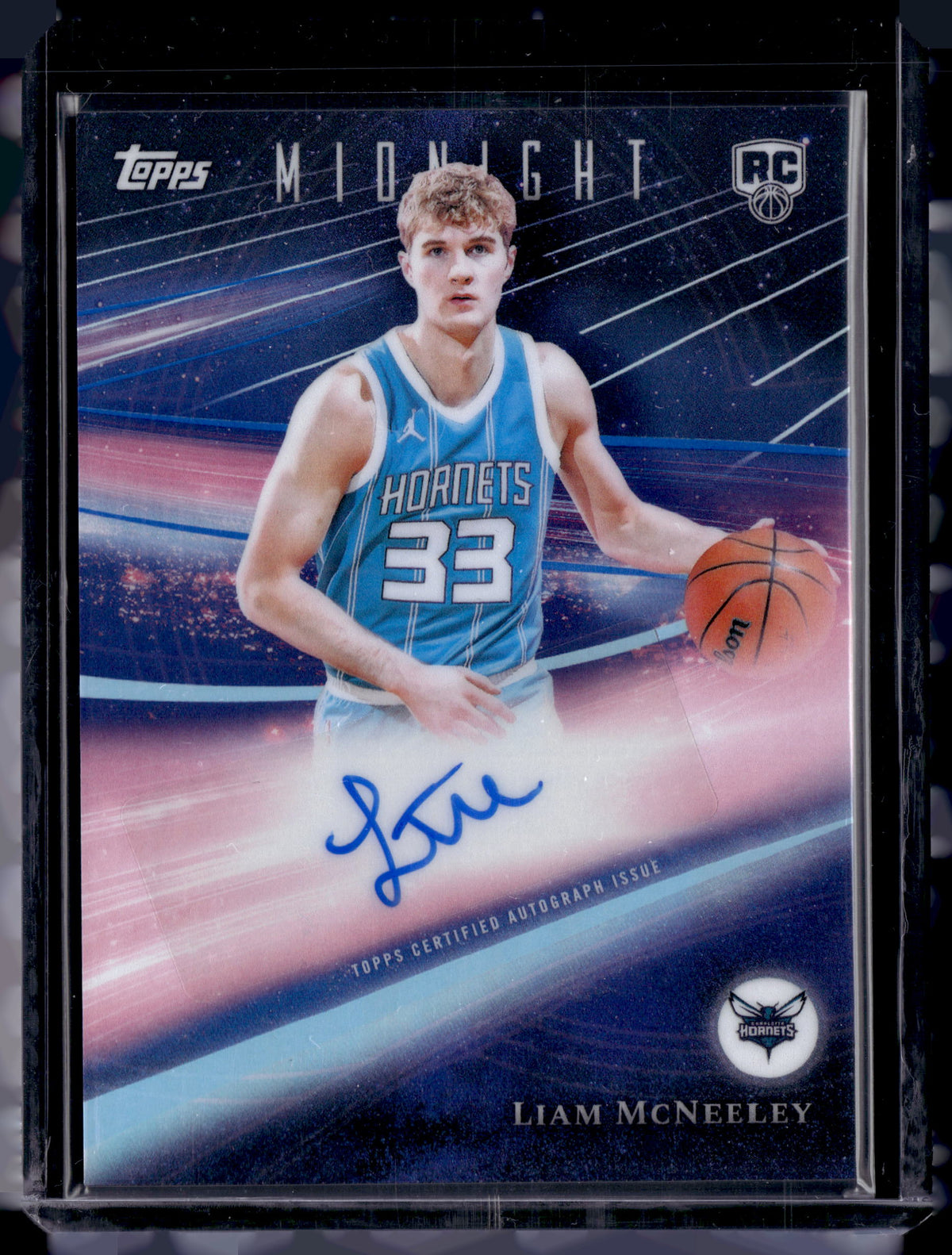 HL-P01 2025 Topps Midnight Liam McNeeley #RHS-LM RC Auto