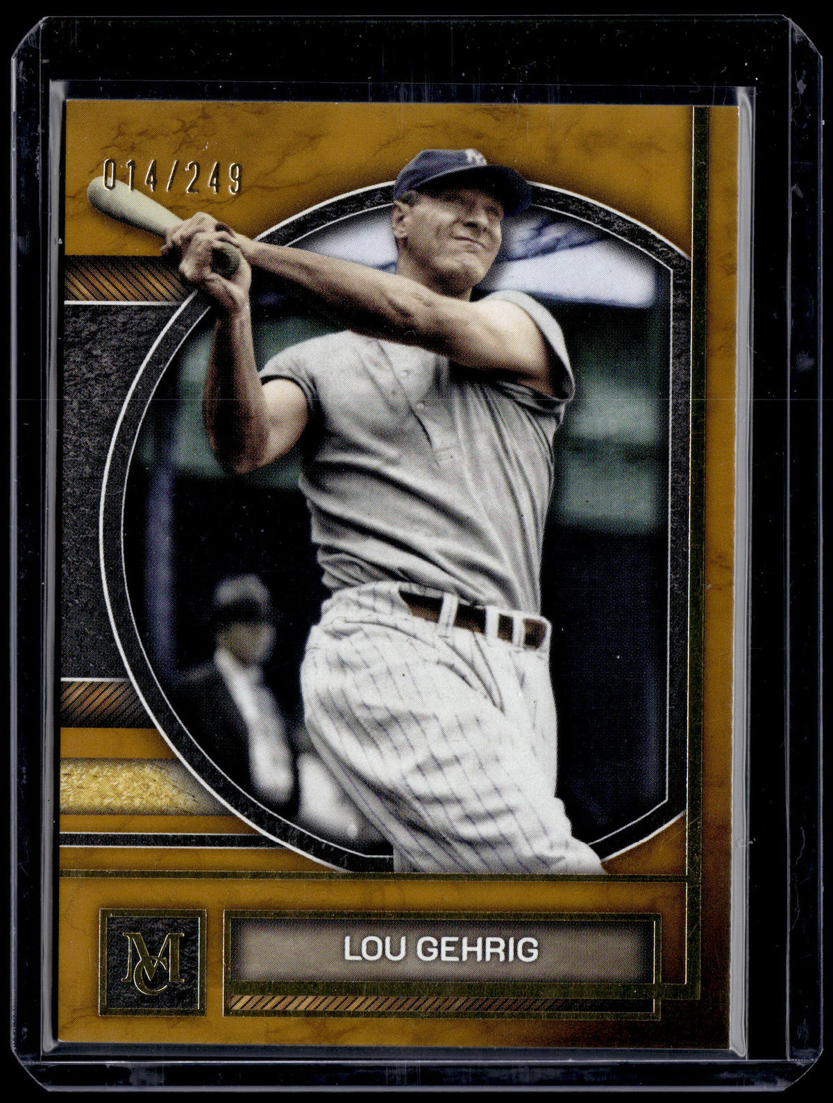 HL-P01 2025 Topps Museum Collection Lou Gehrig #90 Copper /249