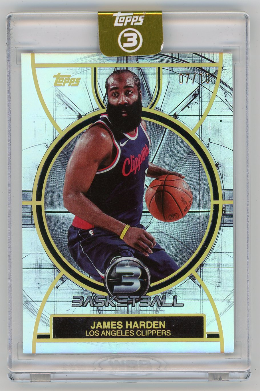 2026 HL-P01 Topps 3 Basketball James Harden #29 /10