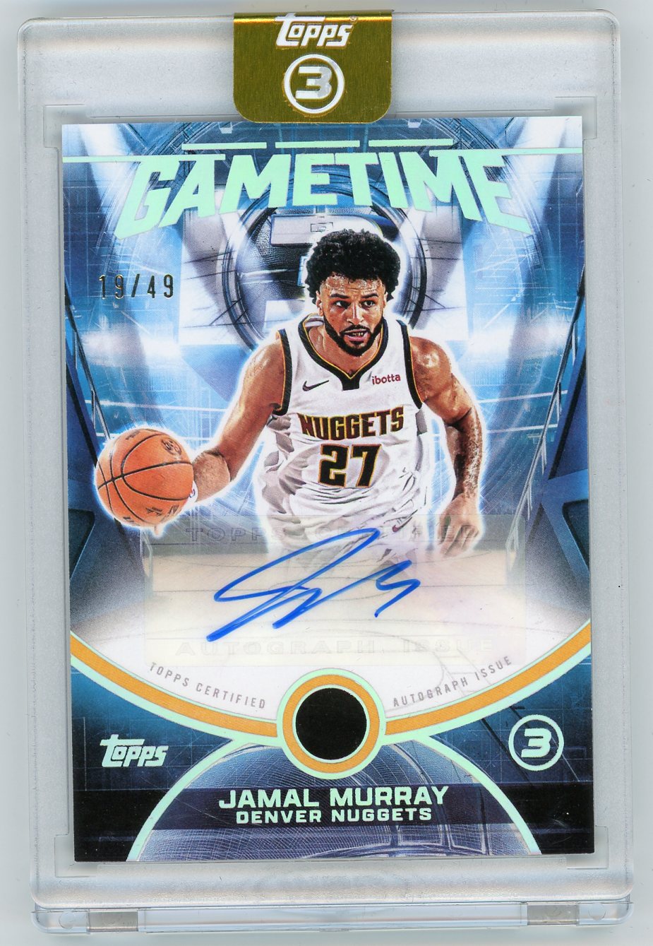 HL-P01 2026 Topps 3 Gametime Jamal Murray #GT-JM /49