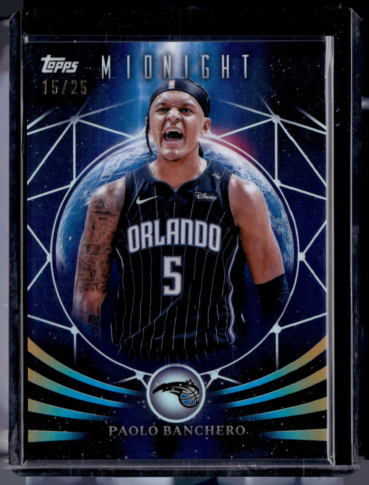 HL-P01 2025 Topps Midnight Moonfall Paolo Banchero #MF-7 /25