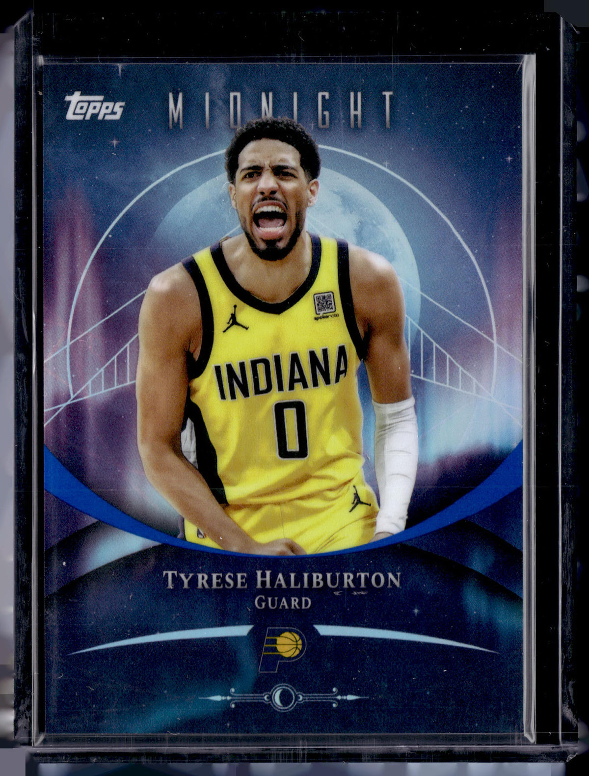 HL-P01 2025 Topps Midnight Tyrese Haliburton #15