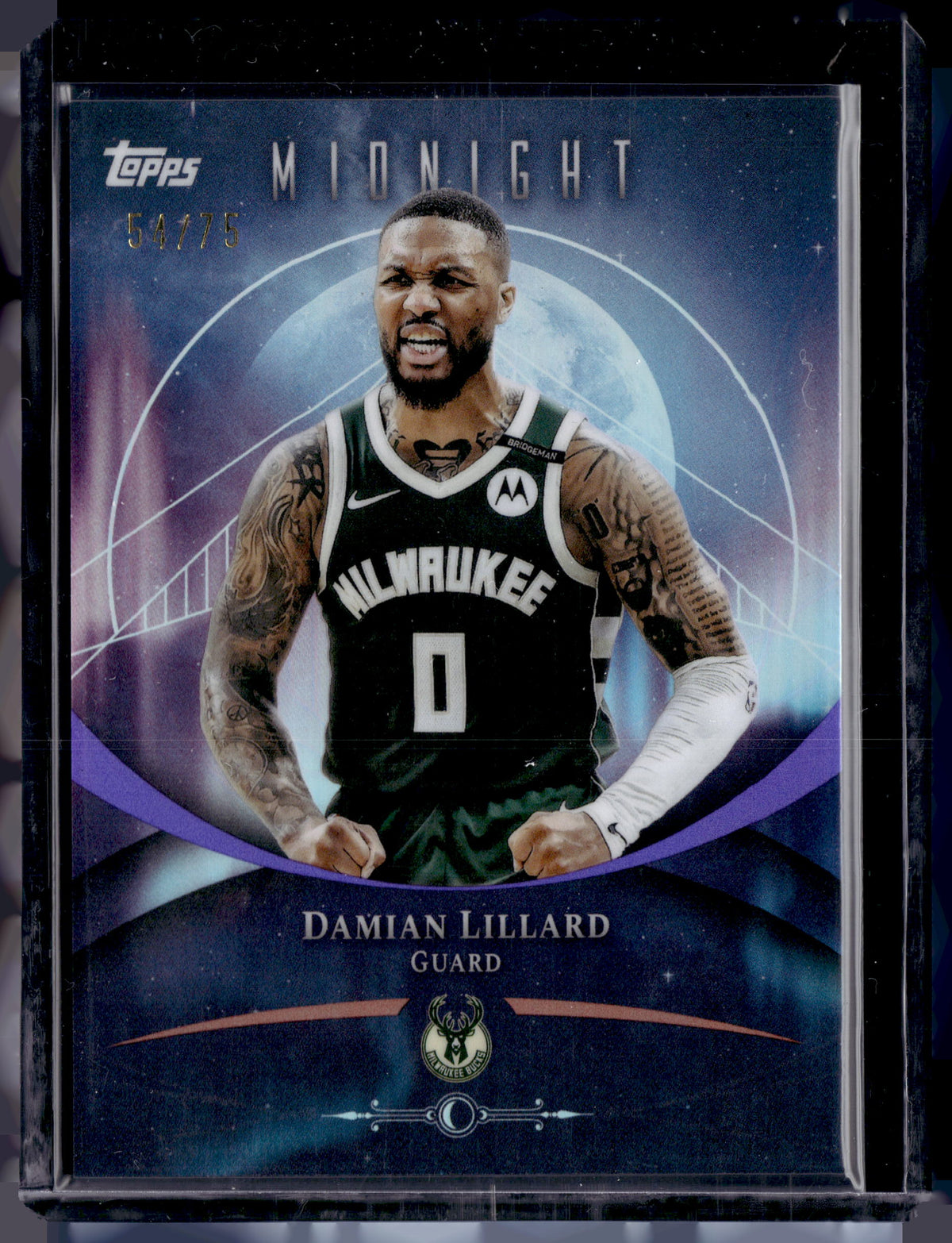 HL-P01 2025 Topps Midnight Damian Lillard #13 /75