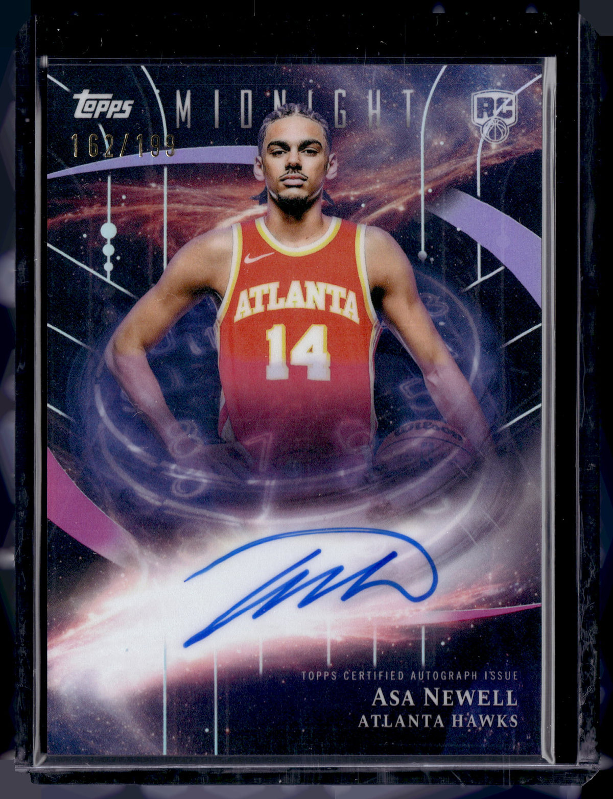 HL-P01 2025 Topps Midnight Stroke of Midnight Asa Newell #SMR-AN /199 RC