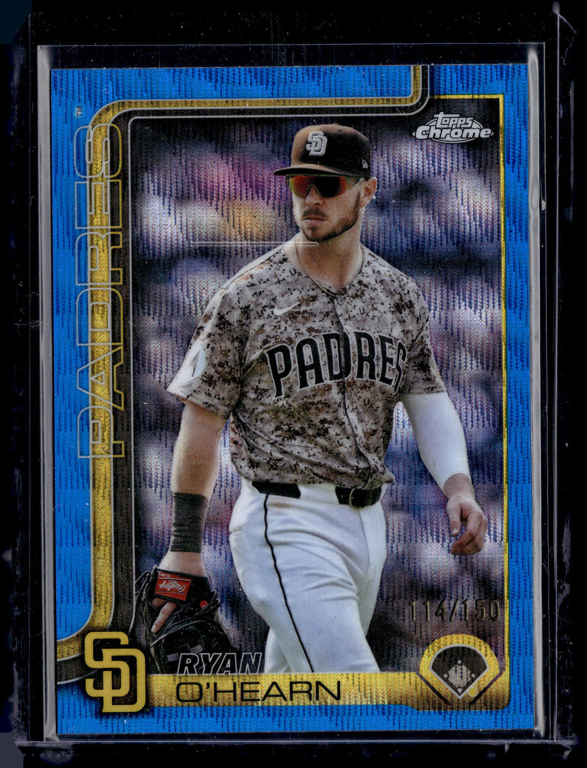 HL-P01 2025 Topps Chrome Update Ryan O'Hearn #USC71 Blue Sonarweave /150