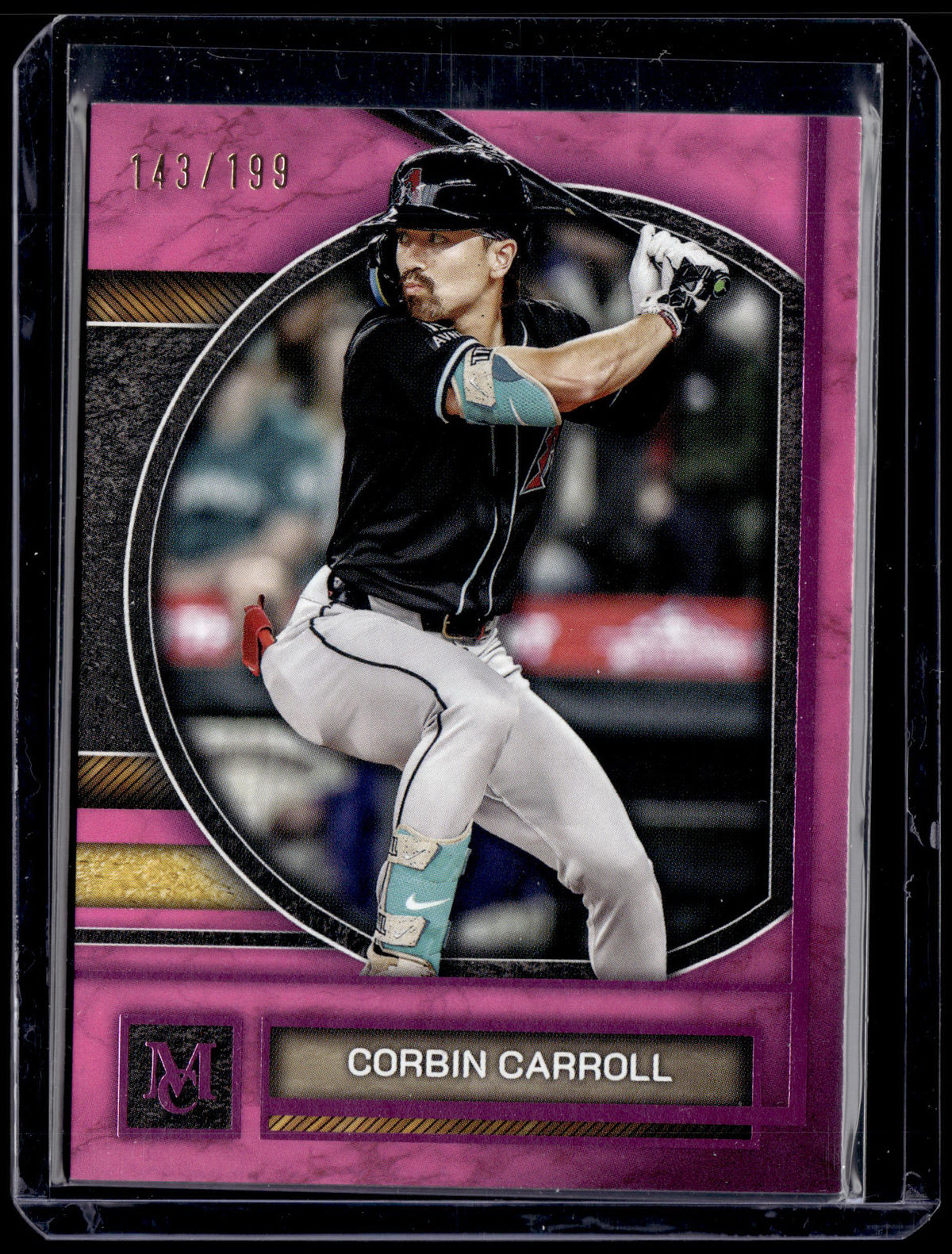 HL-P01 2025 Topps Museum Collection Corbin Carroll #92 Pink /199