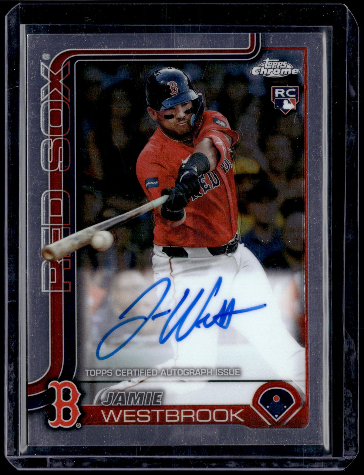 HL-P01 2025 Topps Chrome Jamie Westbrook #RA-JWE RC Auto