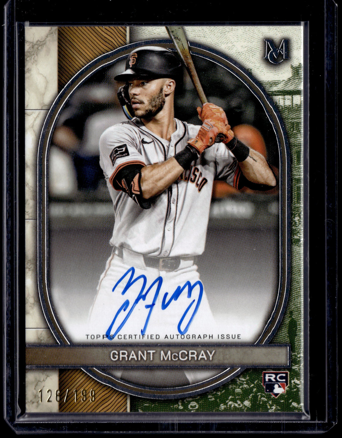 HL-P01 2025 Topps Museum Collection Grant McCray #AA-GM /199 RC