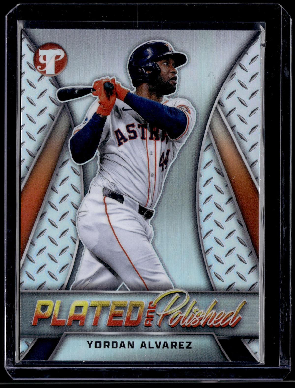 HL-P01 2025 Topps Pristine Plated and Polished Yordan Alvarez #PP-11 Refractor