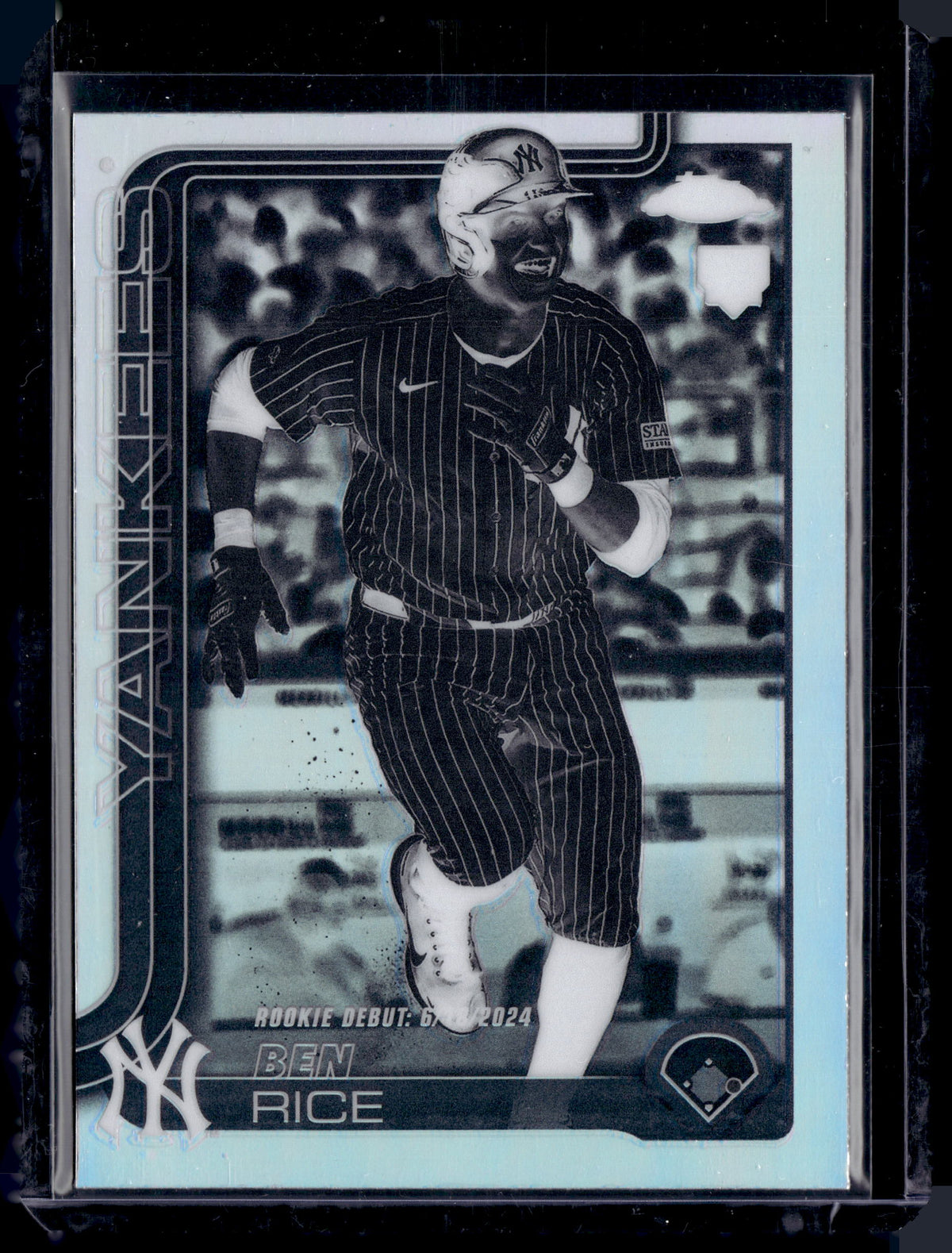 HL-P01 2025 Topps Chrome Update Series Ben Rice #USC138 Negative Refractor
