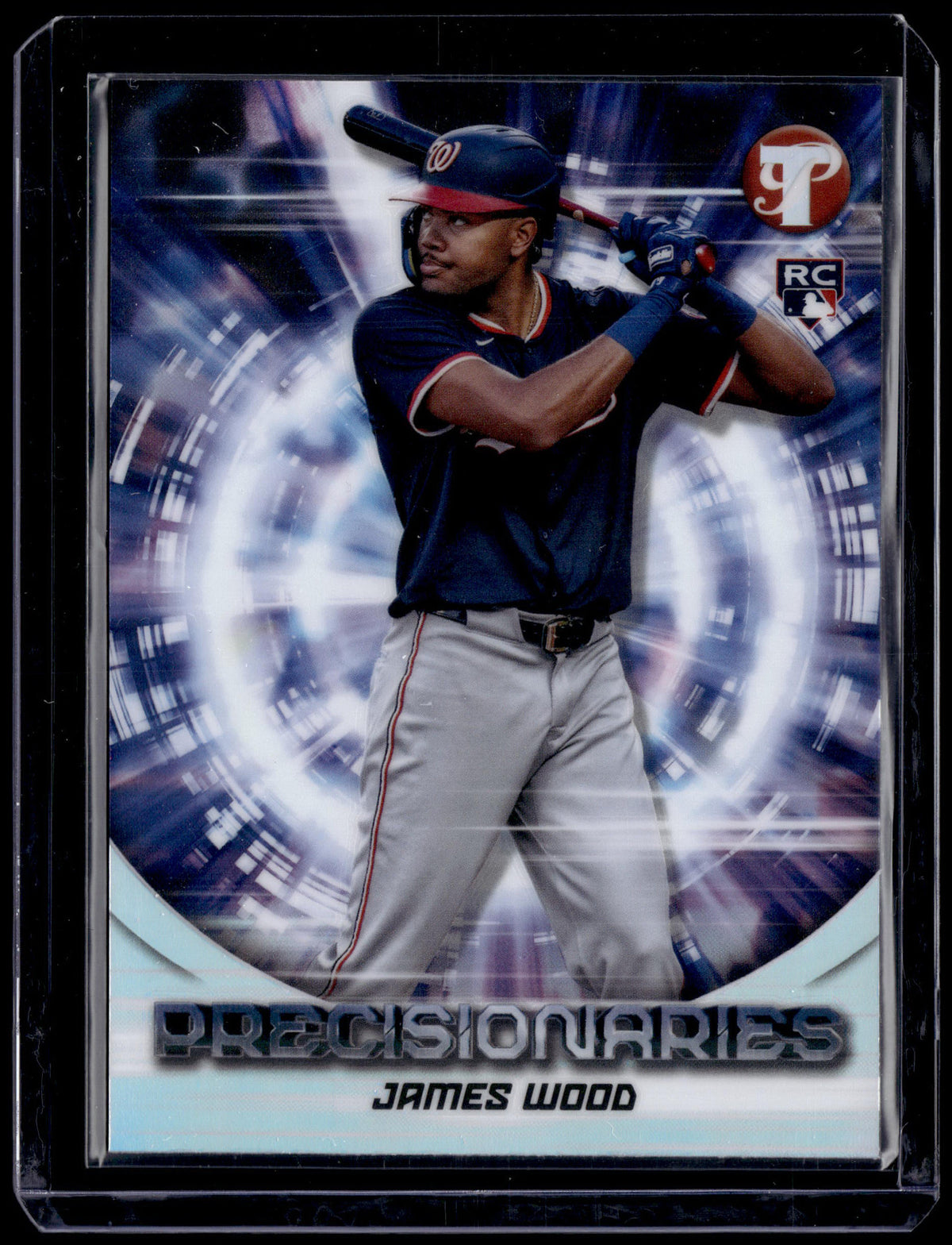 HL-P01 2025 Topps Pristine Precisionaries James Wood #PR-6 Refractor RC