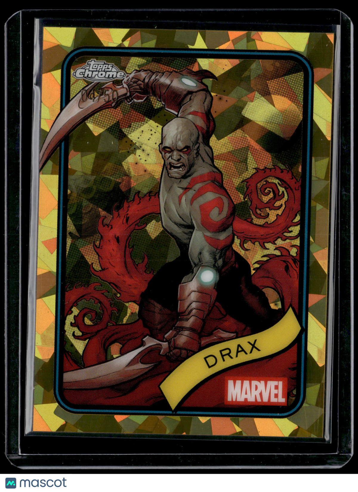 HL-INV 2025 Topps Chrome Marvel Drax 04/50 #184