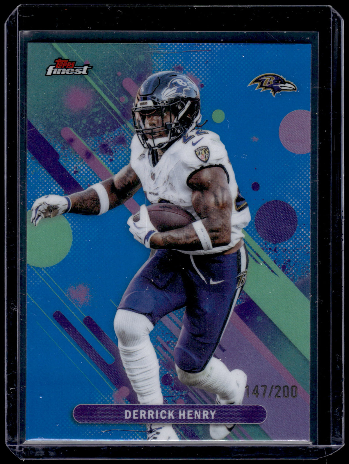 HL-INV 2025 Topps Finest Derrick Henry #70 Refractor /200