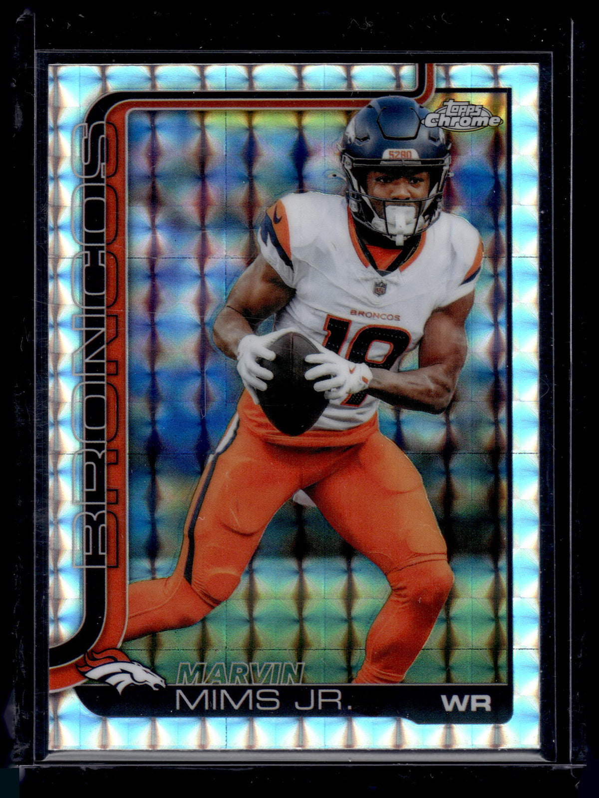 HL-P01 2025 Topps Chrome Marvin Mims Jr. #87 Geometric Refractor