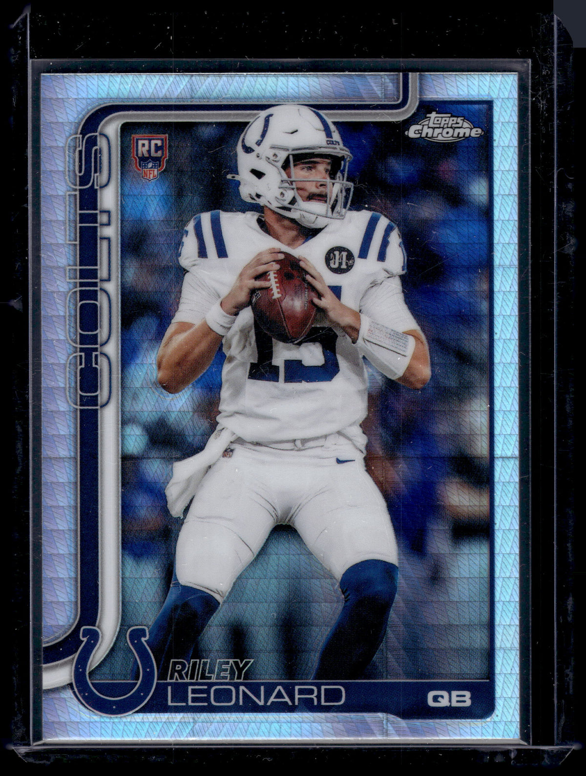 HL-P01 2025 Topps Chrome Riley Leonard #318 Prism Refractor RC