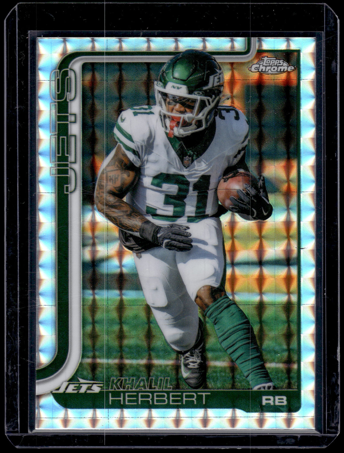HL-P01 2025 Topps Chrome Khalil Herbert #131 Geometric Refractor