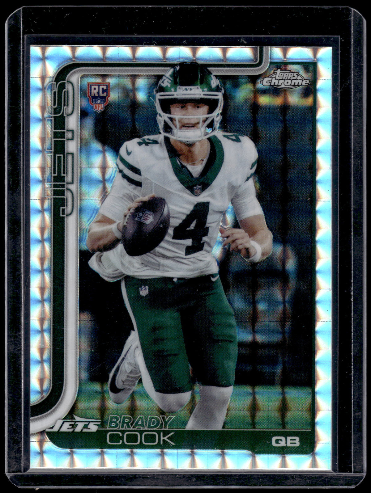 HL-P01 2025 Topps Chrome Brady Cook #319 Geometric Refractor RC