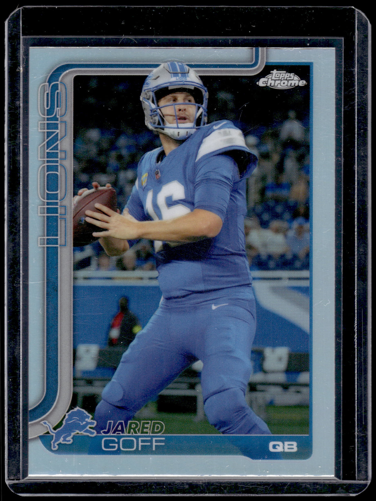 HL-P01 2025 Topps Chrome Jared Goff #102 Refractor