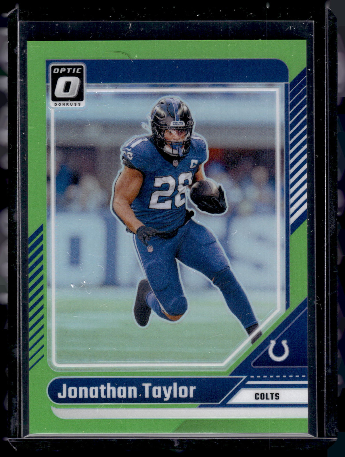 HL-P02 2024 Panini Donruss Optic Jonathan Taylor #83 Lime Green /50