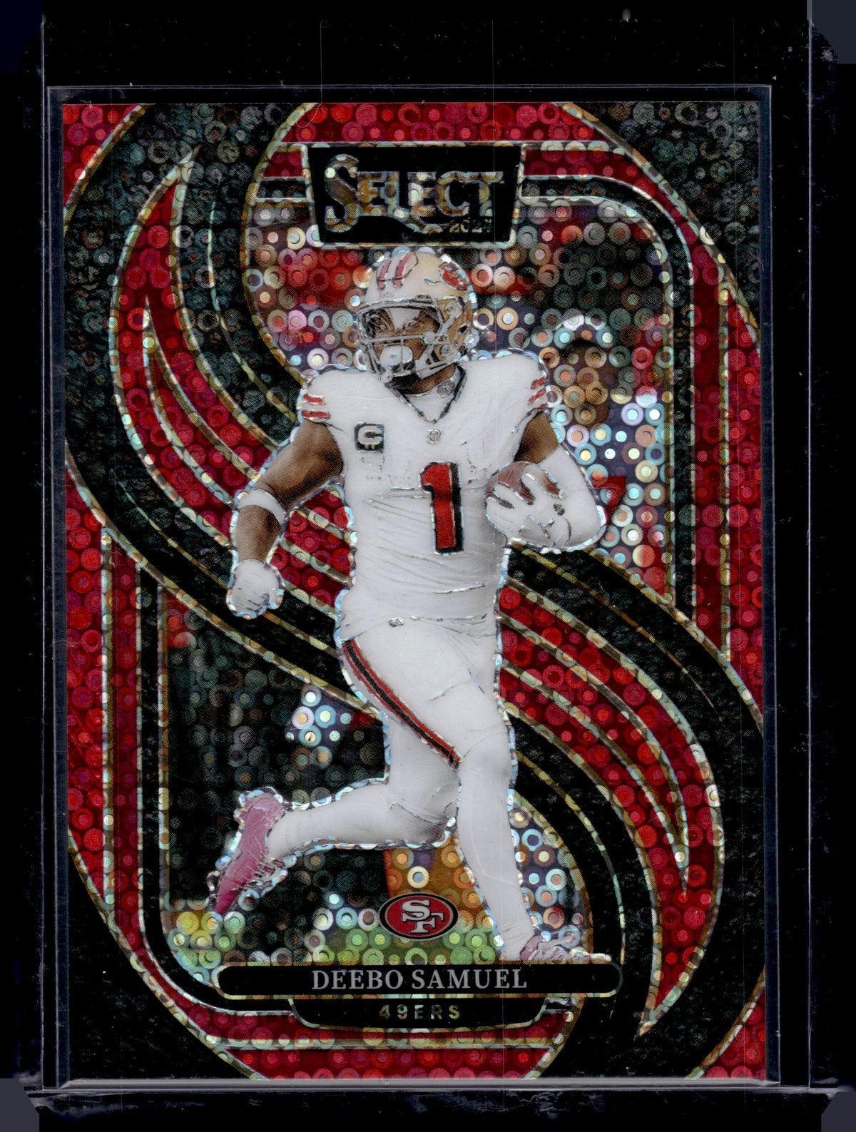 HL-P02 2024 Panini Select Deebo Samuel #146 Red Disco Prizm /49
