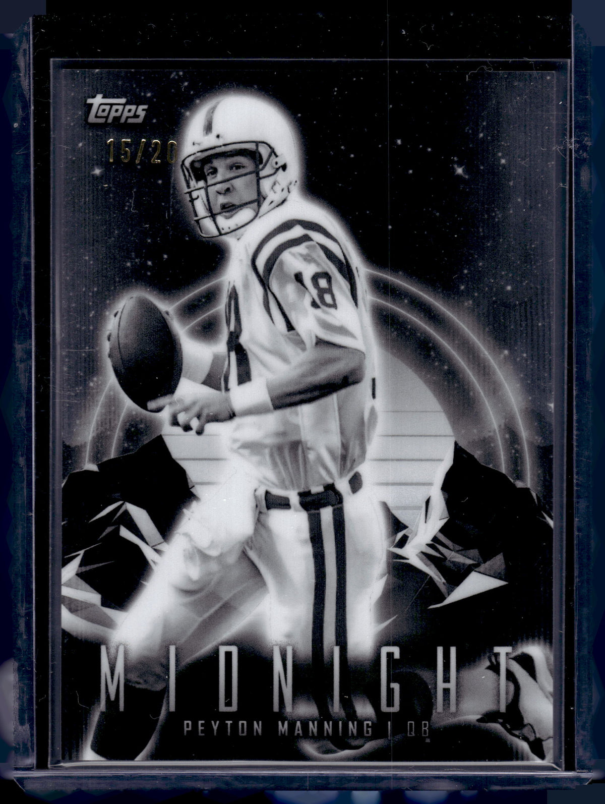 HL-P02 2024 Topps Midnight Peyton Manning #44 Negative /20