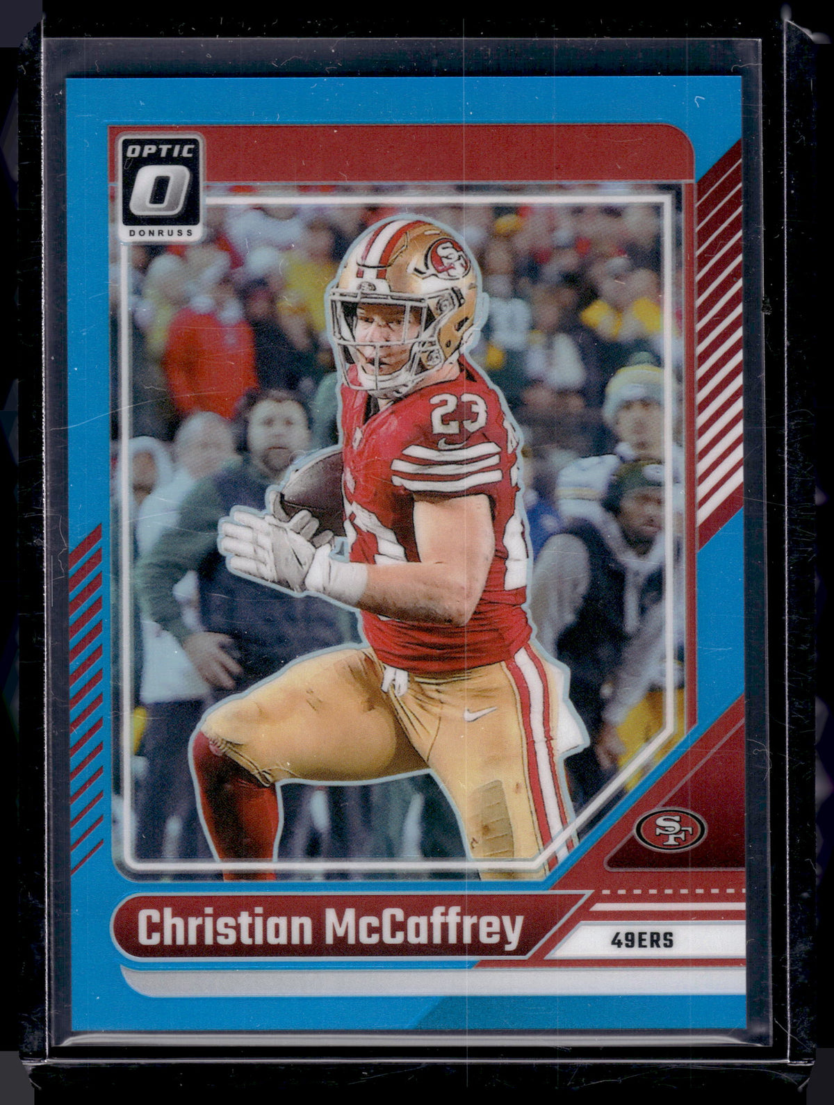 HL-P02 2024 Panini Donruss Optic Christian McCaffrey #171 Light Blue /299