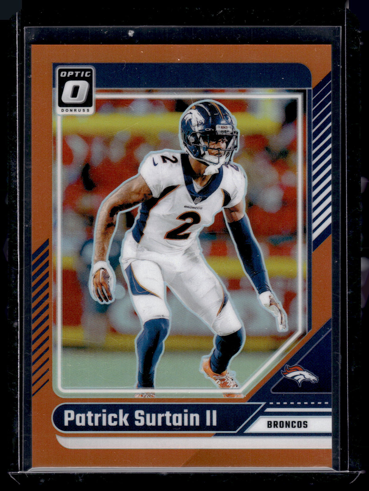 HL-P02 2024 Panini Donruss Optic Patrick Surtain II #62 Orange Prizm /249