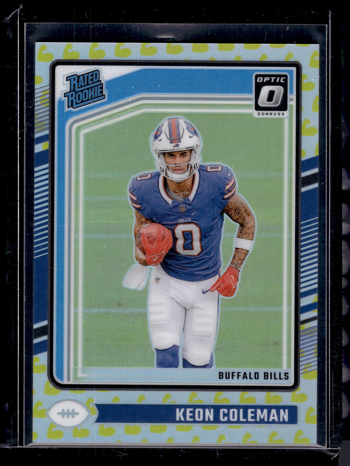 HL-P02 2024 Panini Donruss Optic Keon Coleman #263 Flex Prizm /149 Rated Rookie