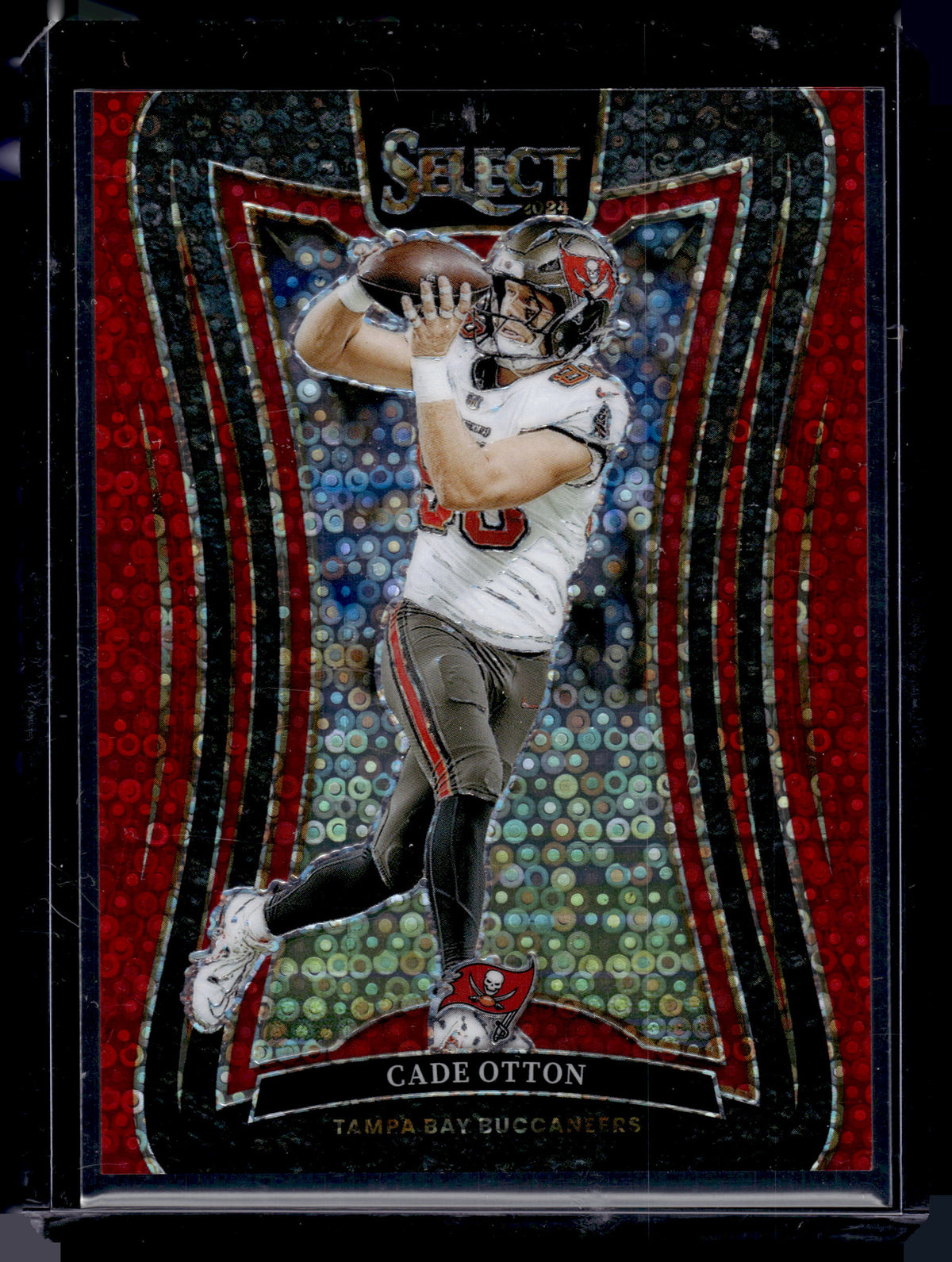 HL-P02 2024 Panini Select Prizm Suite Level Cade Otton #314 Red Disco /49