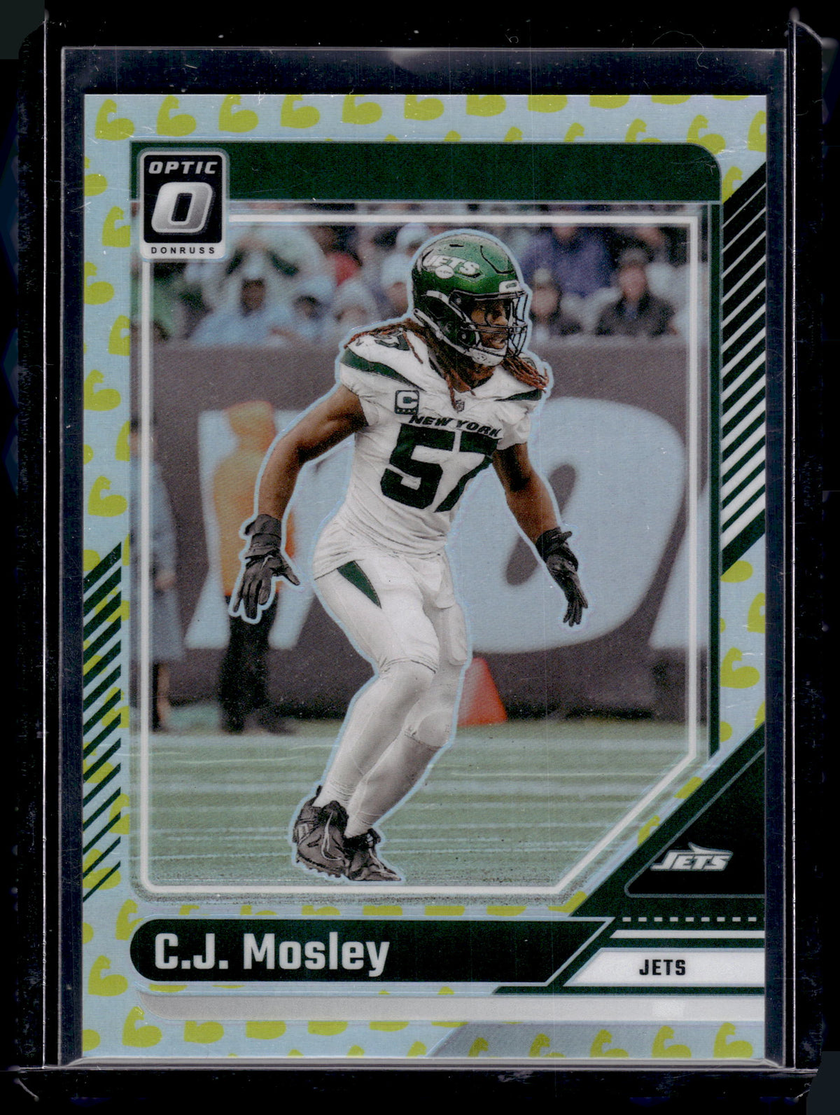 HL-P02 2024 Panini Donruss Optic Prizm C.J. Mosley #157 Flex Arm Prizm /149