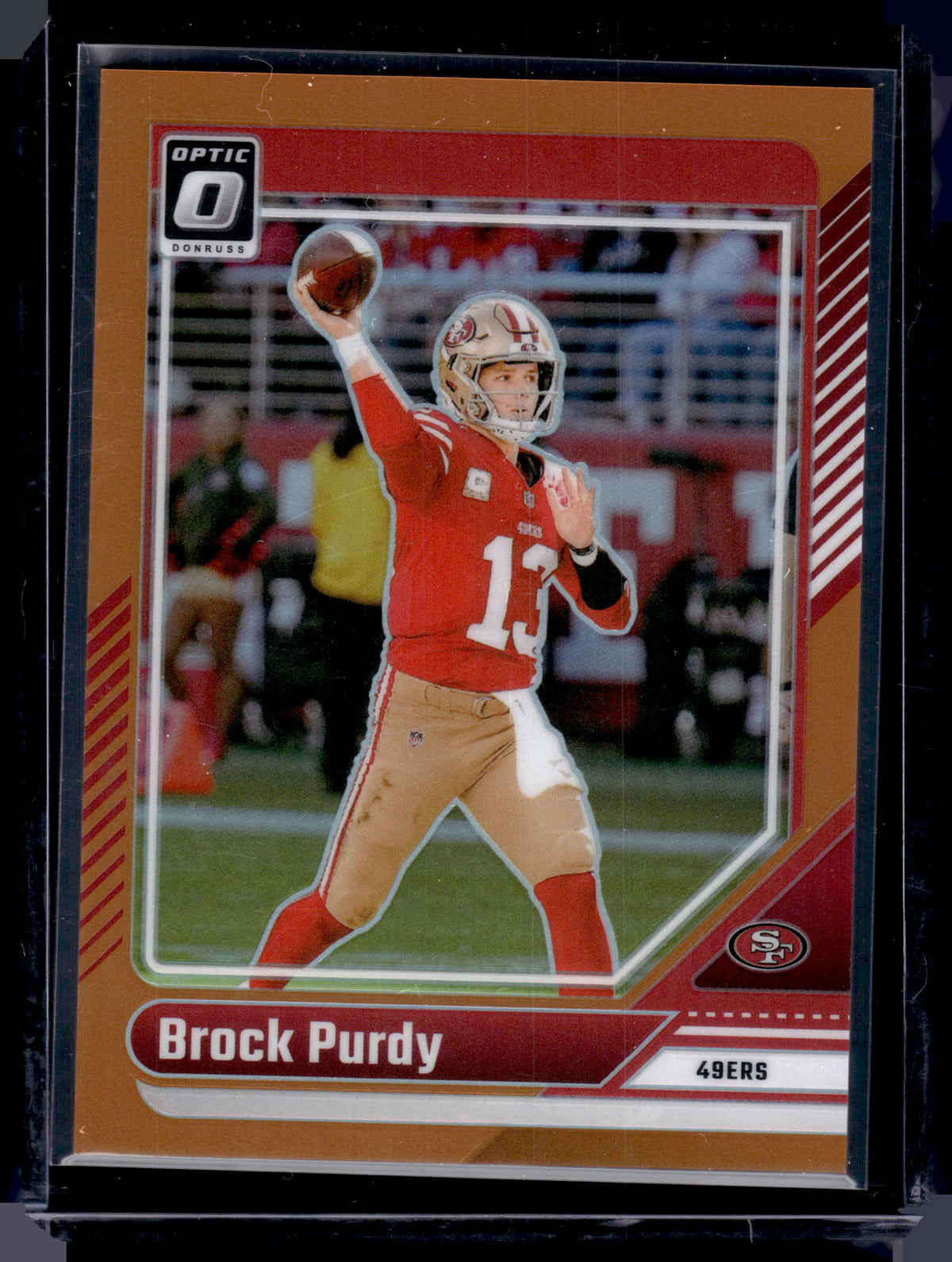 HL-P02 2024 Panini Donruss Optic Brock Purdy #170 Orange Prizm /249