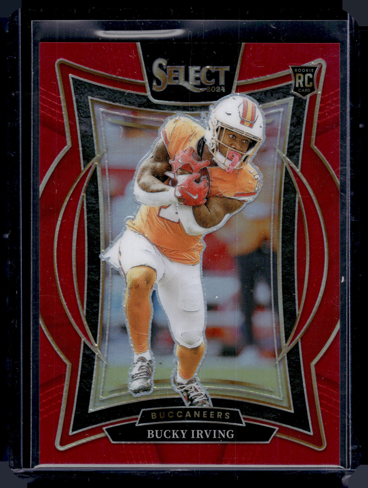 HL-P02 2024 Panini Select Prizm Bucky Irving #4 Red /99 Concourse RC