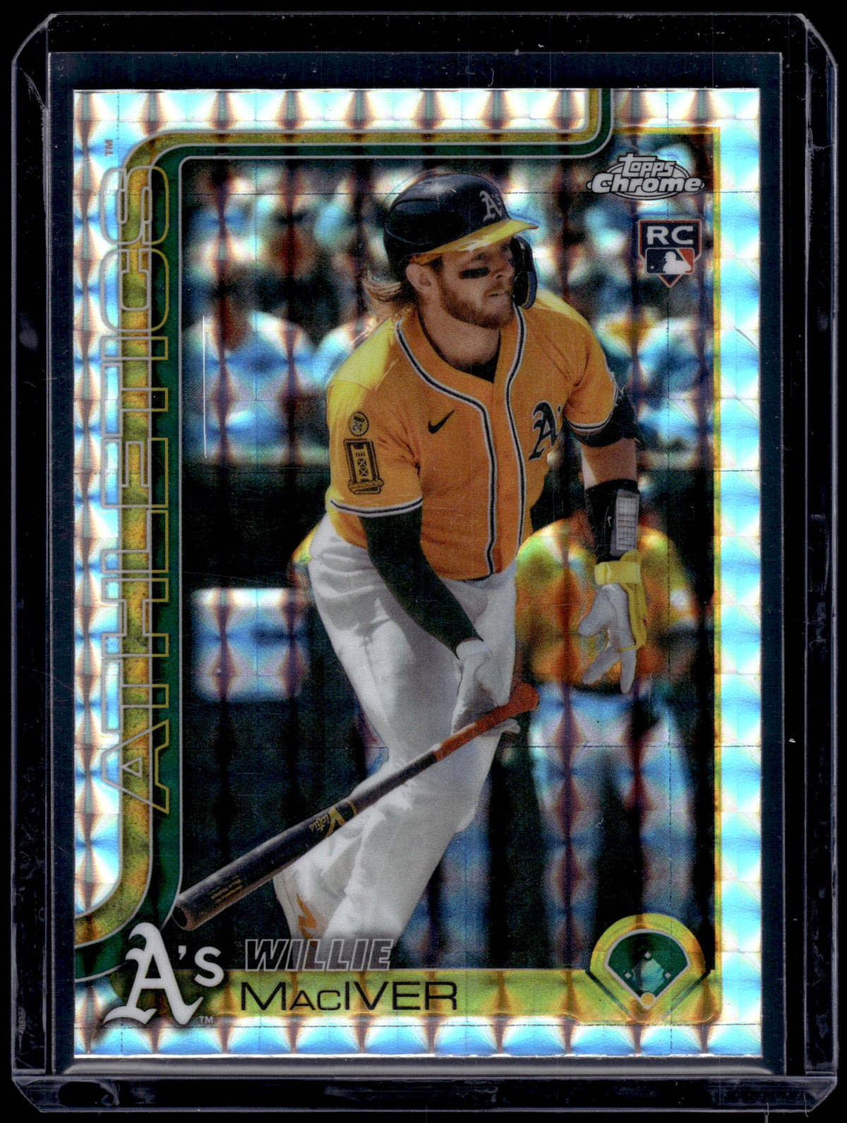 HL-P02 2025 Topps Chrome Update Willie MacIver #USC81 Geometric Refractor RC