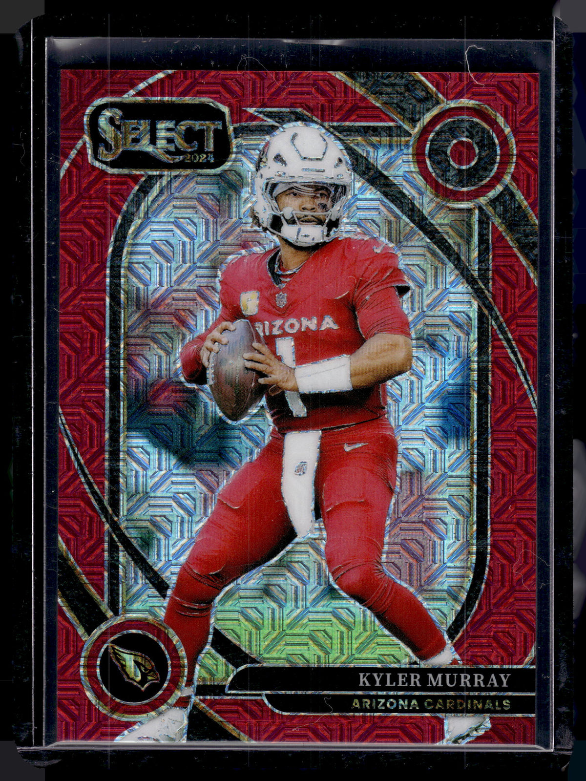 HL-P02 2024 Panini Select Prizm Kyler Murray #278 Red Mojo /49 Club Level