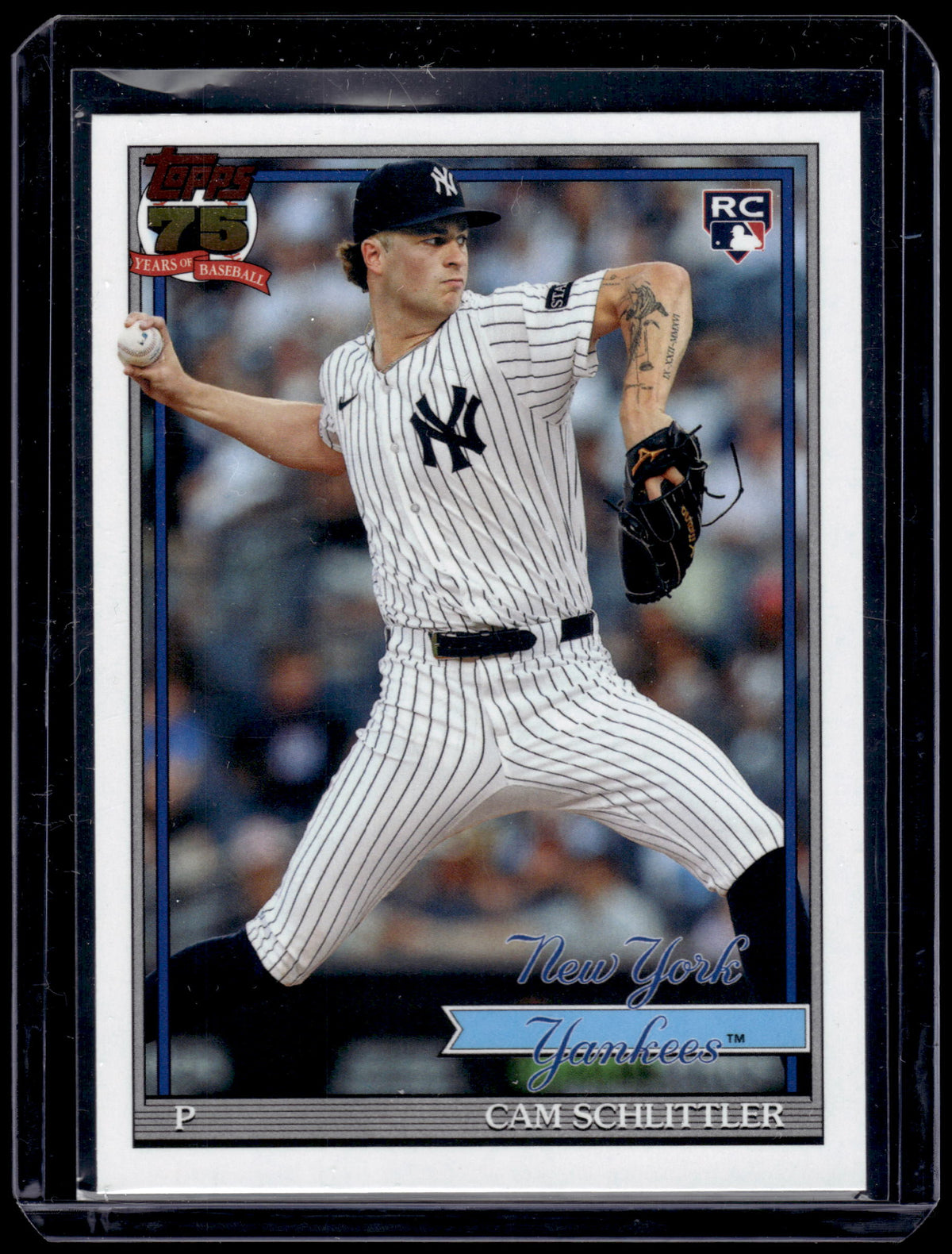 HL-P01 2026 Topps Cam Schlittler #T91-86 White RC