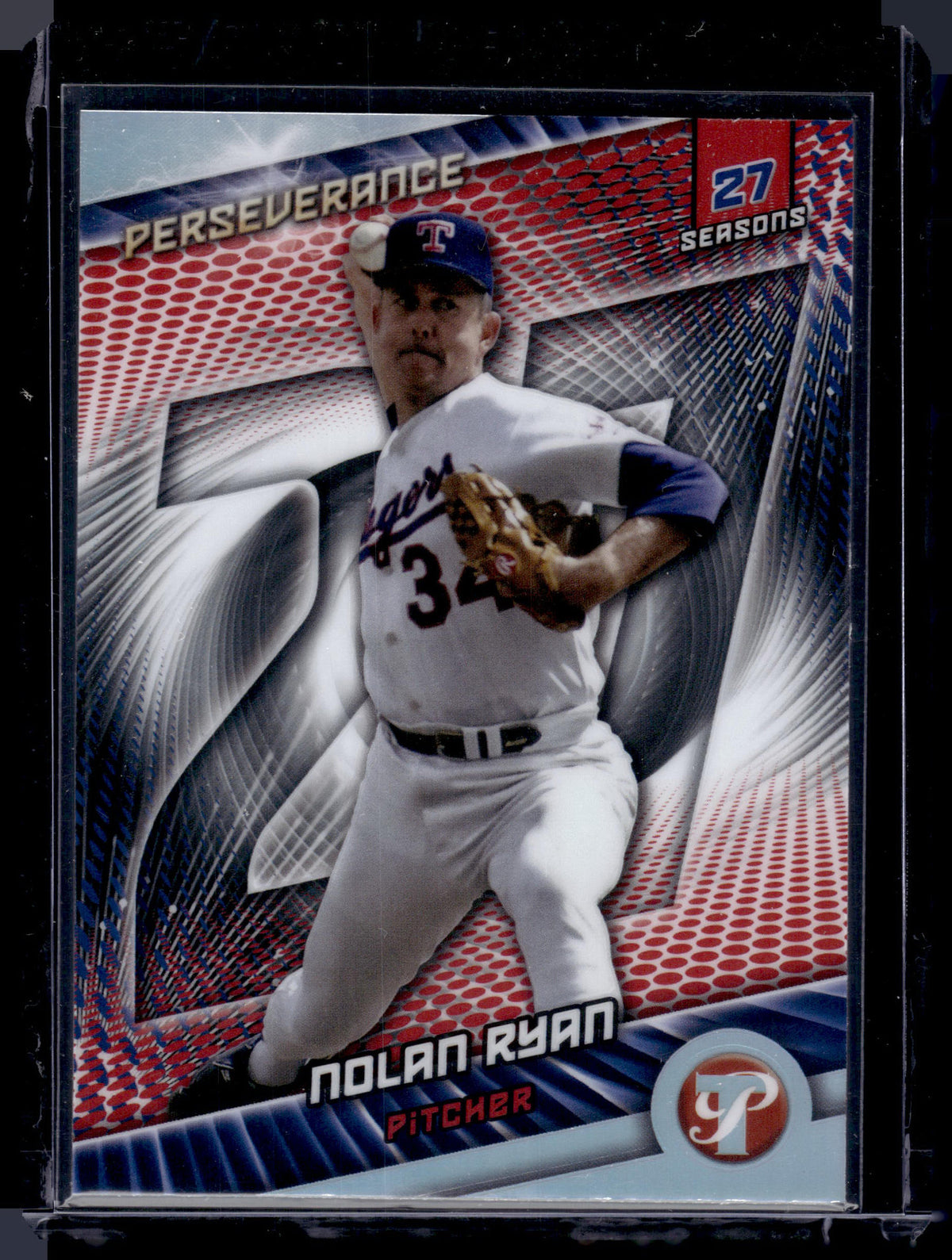 HL-P01 2025 Topps Pristine Perseverance Nolan Ryan #P-1 Refractor