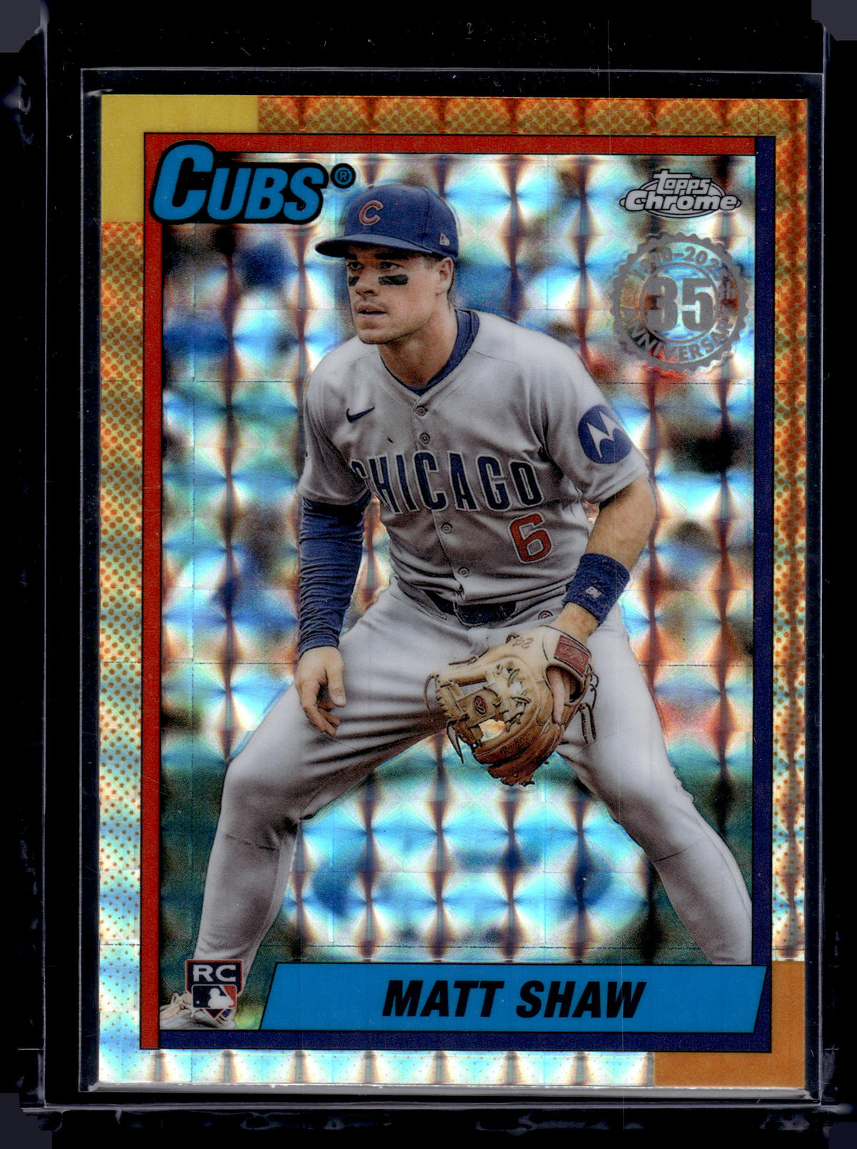HL-P01 2025 Topps Chrome Update Series Matt Shaw #90CU-20 Geometric RC