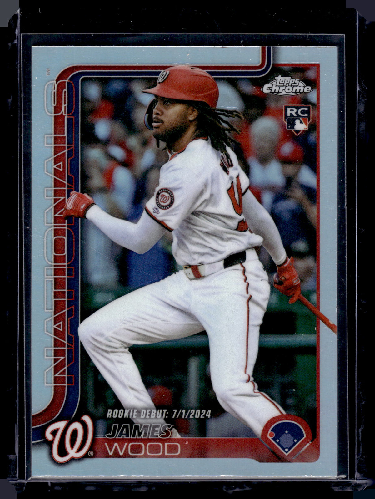 HL-P01 2025 Topps Chrome Update James Wood #USC95 Refractor RC