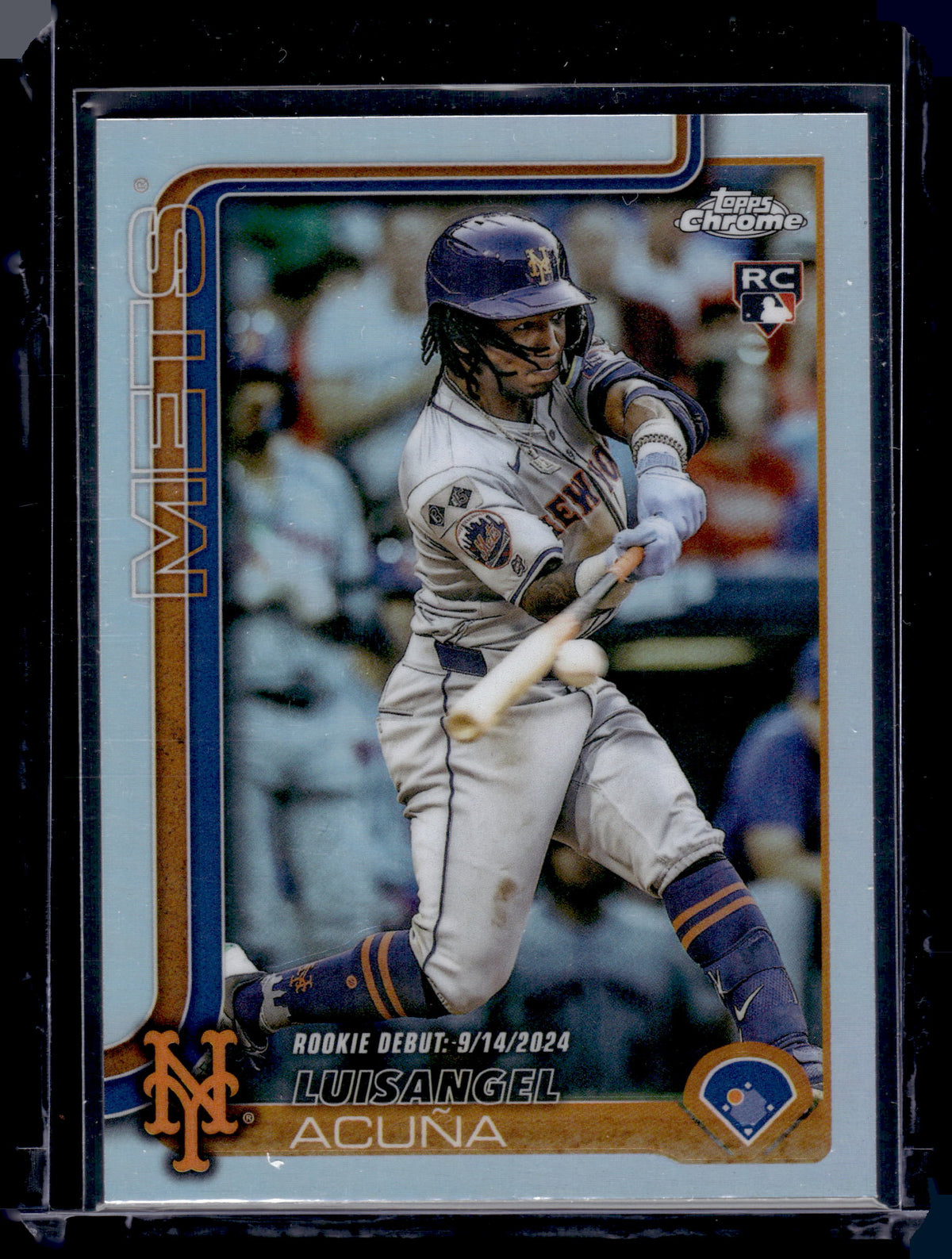 HL-P01 2025 Topps Chrome Luisangel Acuña #USC53 Refractor RC