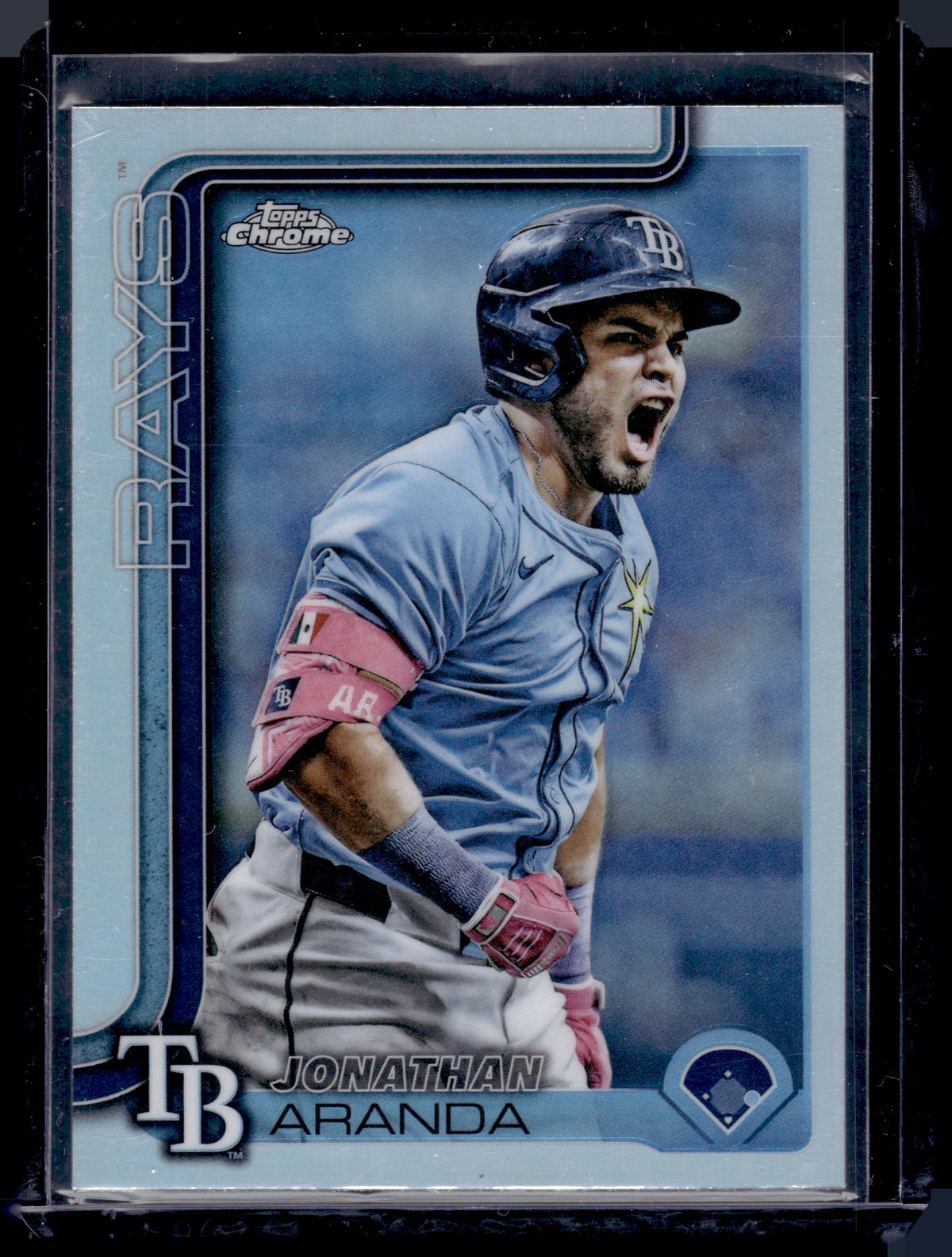 HL-P01 2025 Topps Chrome Update Series Jonathan Aranda #USC68 Refractor