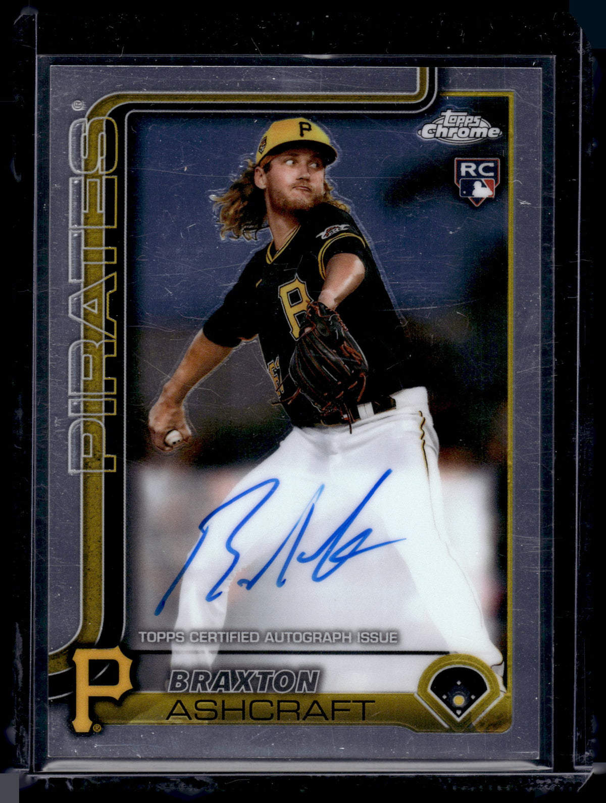 HL-P01 2025 Topps Chrome Braxton Ashcraft #RA-BA RC