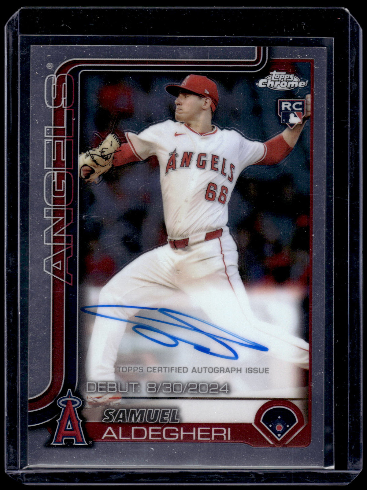 2025 Topps Chrome Samuel Aldegheri #CRDA-SA RC